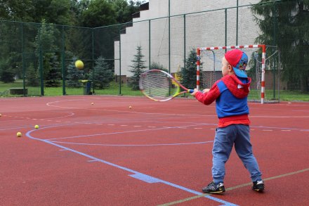 Zajęcia tenisowe w centrum Wisły